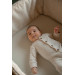 MamaLoes Velours Rib Beige 30 x 180 cm Bedbumper ML020511