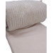 MamaLoes Velours Rib Beige 30 x 180 cm Bedbumper ML020511