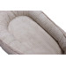 MamaLoes Velours Rib Beige Omkeerbaar Babynest ML020121