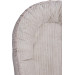 MamaLoes Velours Rib Beige Omkeerbaar Babynest ML020121