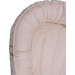 MamaLoes Velours Rib Beige Omkeerbaar Babynest ML020121