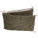 MamaLoes Velours Rib Groen 30 x 180 cm Bedbumper ML020513