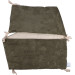 MamaLoes Velours Rib Groen 30 x 180 cm Bedbumper ML020513