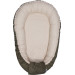 MamaLoes Velours Rib Groen Omkeerbaar Babynest ML020123