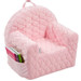 Albero Mio Velvet Roze Kinderfauteuil