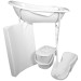 MamaLoes Wit Badset Incl. Witte Badstandaard