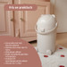 MamaLoes Zand Beige Beer Luieremmer