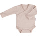 MamaLoes Zand Maat 62 Lange Mouw Overslag Romper ML010251