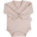 MamaLoes Zand Maat 62 Lange Mouw Overslag Romper ML010251