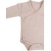 MamaLoes Zand Maat 62 Lange Mouw Overslag Romper ML010251