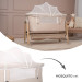 Lorelli Millie Beige Wieg Aan Bed