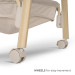 Lorelli Millie Beige Wieg Aan Bed