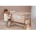 Lorelli Millie Beige Wieg Aan Bed