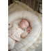 MamaLoes Teddy Boucle Naturel Omkeerbaar Babynest & Omkeerbaar Boxkleed