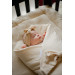 MamaLoes Soft Cotton Ecru 80 x 100 cm Boxkleed ML020240