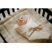 MamaLoes Soft Cotton Ecru 80 x 100 cm Boxkleed ML020240