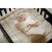 MamaLoes Soft Cotton Ecru 80 x 100 cm Boxkleed ML020240