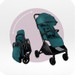 Momi Andrea Dark Turquoise Wandelwagen WOSP00066