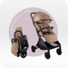 Momi Andrea Light Brown Wandelwagen WOSP00067