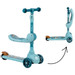 Momi Kiuru Blue 2-in-1 Step/Loopfiets HUBA00036