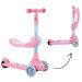 Momi Kiuru Pink 2-in-1 Step/Loopfiets HUBA00034