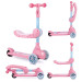 Momi Kiuru Pink 2-in-1 Step/Loopfiets HUBA00034