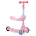 Momi Kiuru Pink 2-in-1 Step/Loopfiets HUBA00034