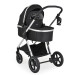 Moni Alina Black Onyx 3-in-1 Combi Kinderwagen incl. i-Size Autostoel 112065