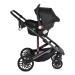 Moni All Road Black 3-in-1 Combi Kinderwagen incl. i-Size Autostoel 112018