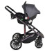 Moni All Road Grey 3-in-1 Combi Kinderwagen incl. i-Size Autostoel 112020