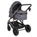 Moni All Road Grey 3-in-1 Combi Kinderwagen incl. i-Size Autostoel 112020