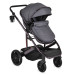 Moni All Road Grey 3-in-1 Combi Kinderwagen incl. i-Size Autostoel 112020