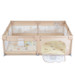 Moni GameZone Beige 200 x 180 cm Speelkleed / Box / Ballenbak