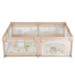 Moni GameZone Beige 200 x 180 cm Speelkleed / Box / Ballenbak