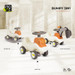 Moni Garden Bumpy 3-in-1 Graafmachine Loopauto 112077