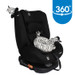 Moni i-Maxx Midnight Black 40-150 cm 360° i-Size Autostoel LSA05AB