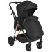 Moni Merci Onyx Black 3-in-1 Kinderwagen met i-Size Autostoel