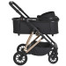 Moni Merci Onyx Black 3-in-1 Kinderwagen met i-Size Autostoel