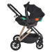 Moni Merci Onyx Black 3-in-1 Kinderwagen met i-Size Autostoel