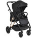 Moni Merci Onyx Black 3-in-1 Kinderwagen met i-Size Autostoel