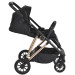 Moni Merci Onyx Black 3-in-1 Kinderwagen met i-Size Autostoel