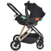 Moni Merci Beige 3-in-1 Kinderwagen met i-Size Autostoel