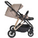 Moni Merci Beige 3-in-1 Kinderwagen met i-Size Autostoel