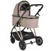 Moni Merci Beige 3-in-1 Kinderwagen met i-Size Autostoel