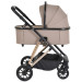Moni Merci Beige 3-in-1 Kinderwagen met i-Size Autostoel