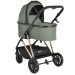Moni Merci Dark Green 3-in-1 Kinderwagen met i-Size Autostoel
