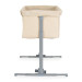 Moni Mystery Beige Wieg aan Bed 111849