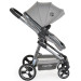 Moni Nania Giselle Grey 2-in-1 Kinderwagen incl. Adapters 111860