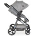 Moni Nania Giselle Grey 3-in-1 Kinderwagen incl. i-Size Autostoel