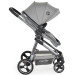 Moni Nania Giselle Grey 3-in-1 Kinderwagen incl. i-Size Autostoel